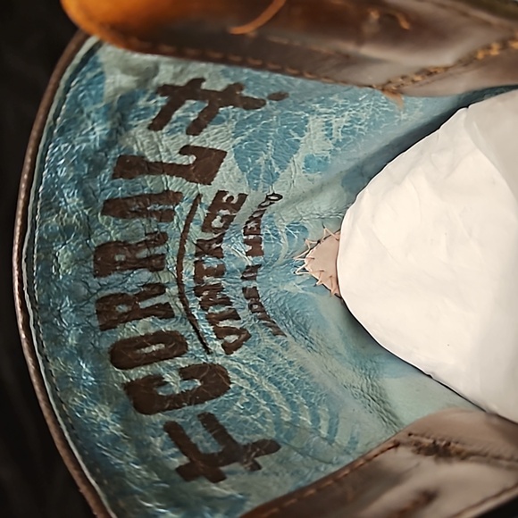 Corral leather western ankle boots - Picture 5 of 10